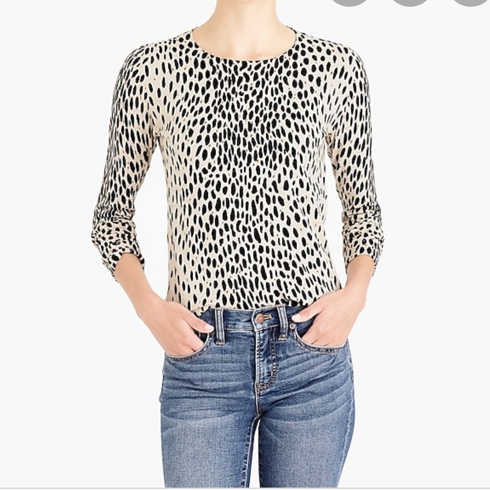 JCrew Leopard Sweater